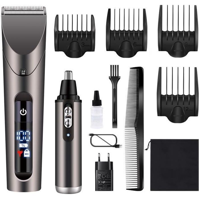 hatteker tondeuse barbe tondeuse cheveux