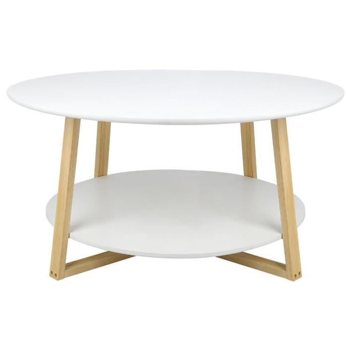 Petite Table Basse Ronde Diametre 90 Cm J Hen Achat Vente Table Basse Petite Table Basse Ronde Cdiscount