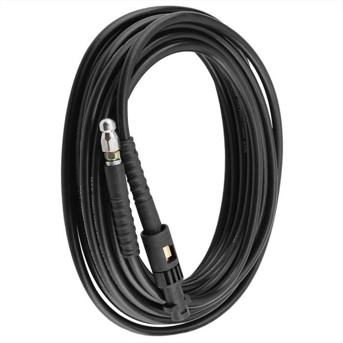 15m Tuyau Deboucheur Flexible Embout Pour Nettoyeur Wc Haute