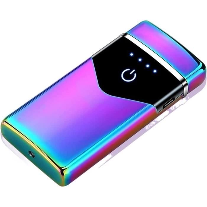 Briquet Électrique USB Arc Électrique - Rechargeable Type C, Étanche Et Coupe-Vent