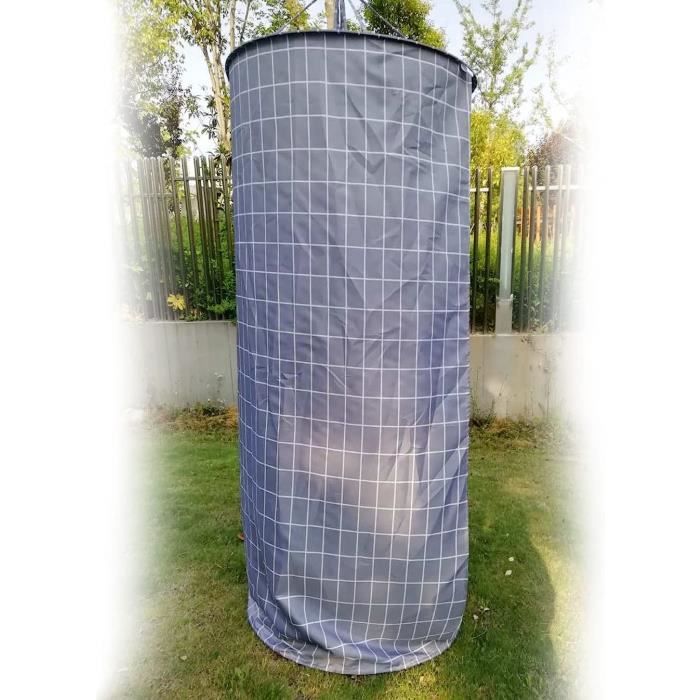 Tente De Douche Pop-Up Portable 80x200 Cm – Cabine D’Essayage Pliable, Vestiaire Intimité Camping Plage Randonnée – Montage Instantané !
