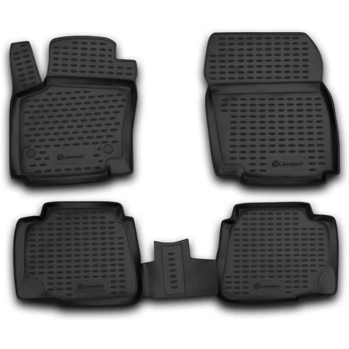 Element Tapis De Coffre Bac De Protection Antiderapant En Caoutchouc Sur Mesure Toyota Auris 2012-2018 Break SW