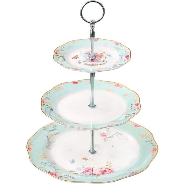Dessous de plat ou présentoir à gâteaux vintage main image 1