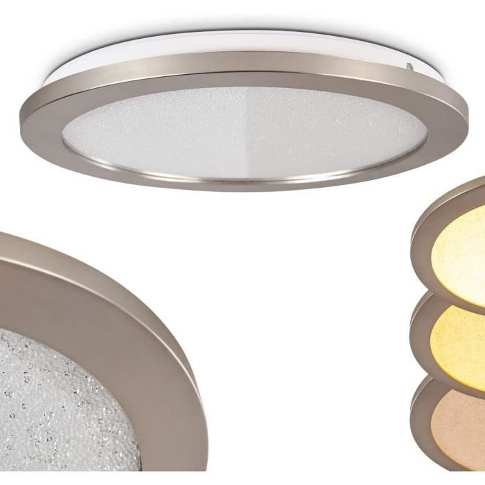 Plafonnier LED Caya, Intensité Lumineuse Variable, Laiton