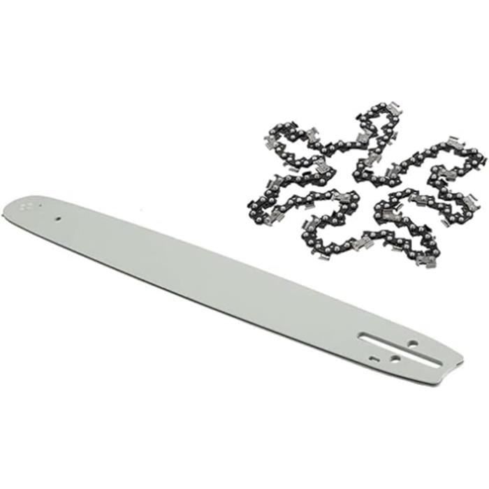 Kit Barre + 4 Chaînes Pour Tronçonneuse Stihl 018 MS 180 – 35 Cm, 1.3 Mm, Pas 3/8", 50 Maillons – Chaîne Anti-rebond Et Lubrifiée - 4