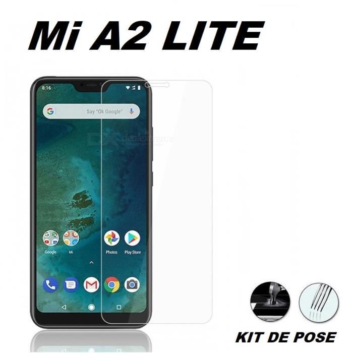 Coque + Films Verre Trempé Pour Xiaomi Mi A2 Lite - Protection Anti-choc Et Anti-rayures