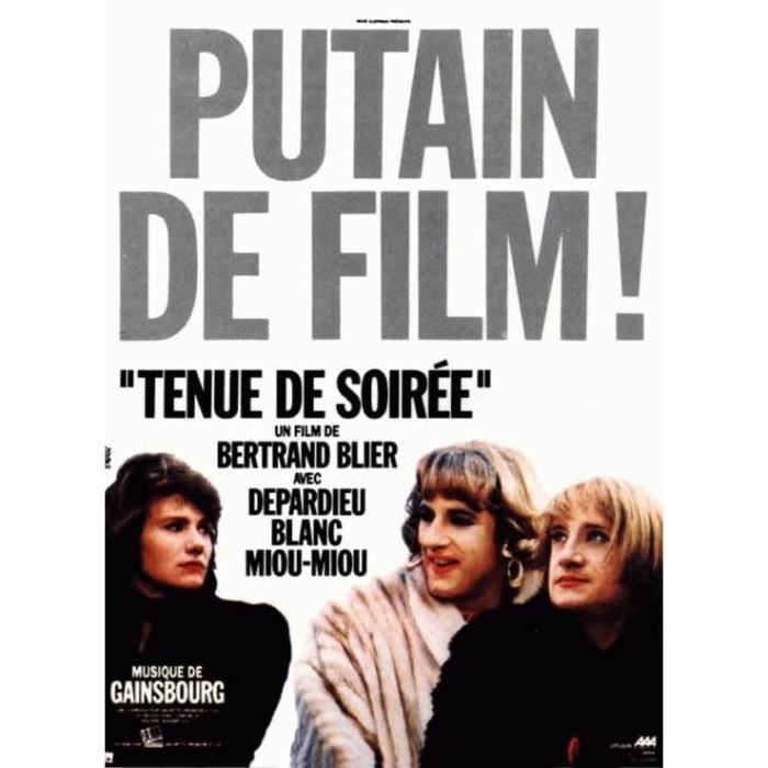 Tenue De Soiree 1986 Gerard Depardieu 40x56 Cm Affiche Originale De Cinema Envoi Plie Achat Vente Affiche Poster Tenue De Soiree 1986 Cdiscount