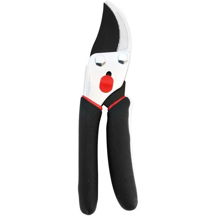 Sécateur De Jardin VOTREK Pour Mains Faibles - Lame SK5, Réglage Ergonomique, Coupe Branches 25mm
