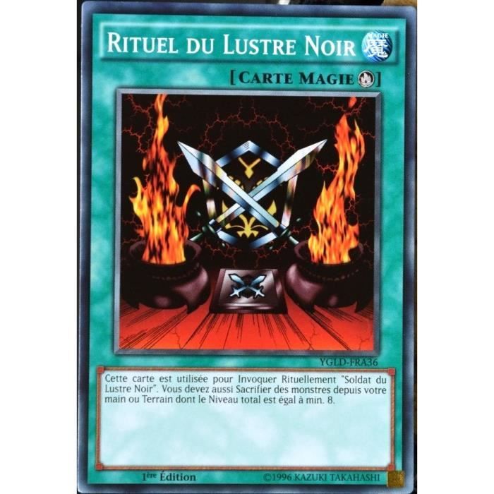 Carte Yu Gi Oh Ygld Fra36 Rituel Du Lustre Noir Cdiscount Jeux Jouets Carte Yu Gi Oh Ygld Fra36 Rituel Du Lustre Noir Cdiscount Jeux Jouets