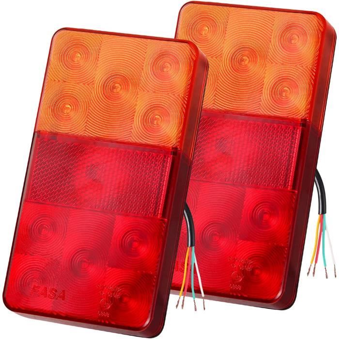 Réflecteur Feu Arrière Rouge Vintage Pour Vélo Ancien Années 50-60 - Aluminium