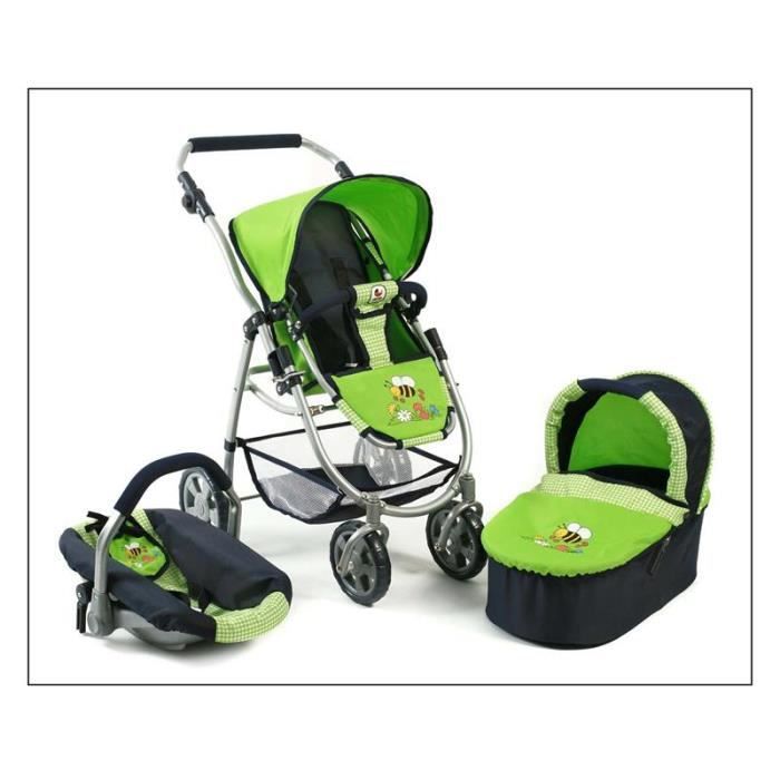 Bayer Bayer Chic 2000 652 87 Poussette combinée "Bambina" Ton vert 