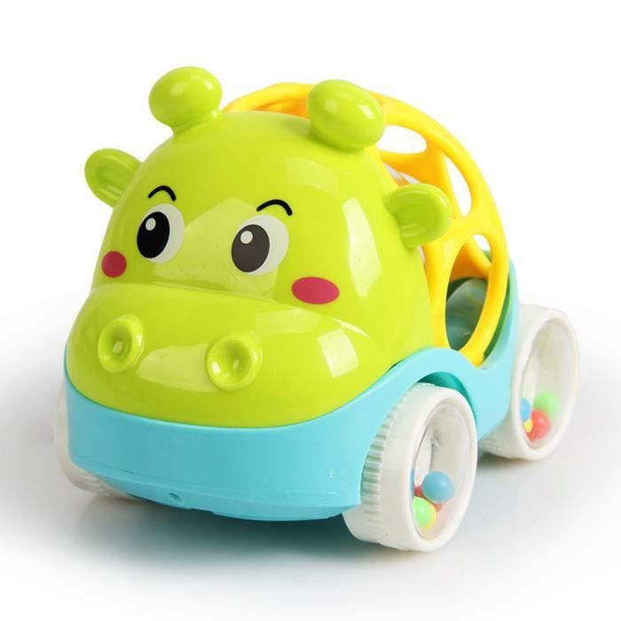 Jouets drôles pour bébé pour 3 à 24 mois voiture à hochet et rouleau voiture  jouet à main de bébé JEU D'ADRESSE Fu3935 - Cdiscount Puériculture & Eveil  bébé