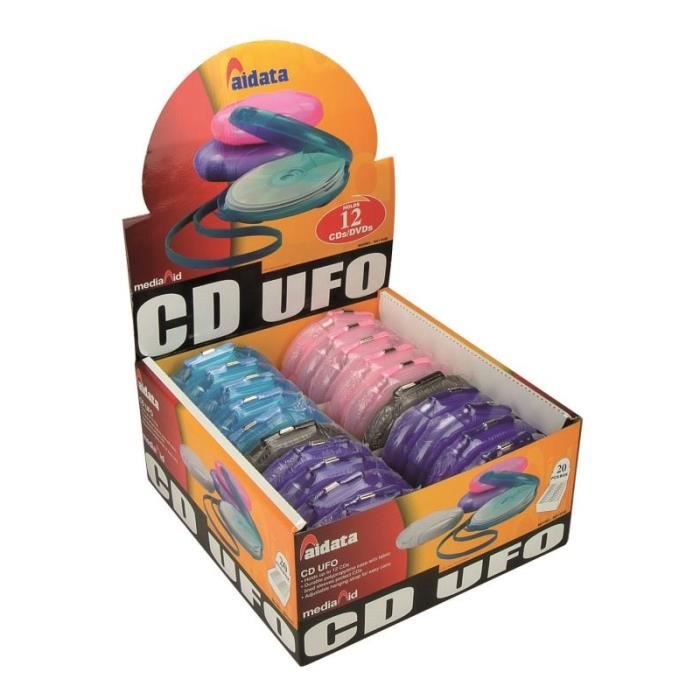 Présentation de 20 Boîtes pour 12 CD/DVD - Cdiscount Bagagerie ...