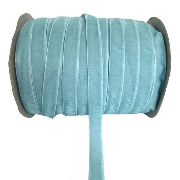 Ruban velours centre platine 10 cm x 4,5 m main image 1