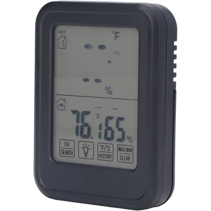 Silverline Thermomètre Numérique De Poche –40°C à +250°C – Sonde Fine & Rapide