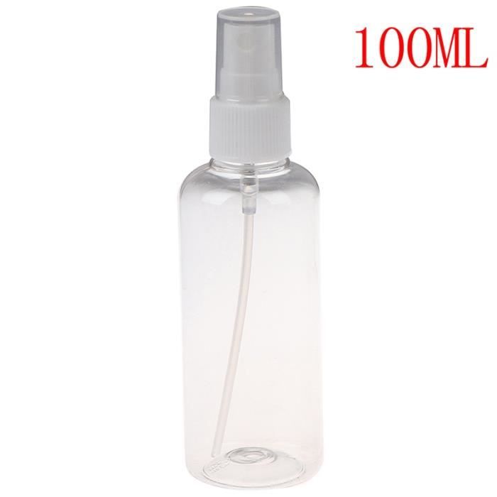 BOUTEILLE - FLACON - FLACON-POMPE 30-50-100 Ml clair en plastique parfum  vaporisateur bouteille Portable vide parfum - 100ml - Cdiscount Au quotidien