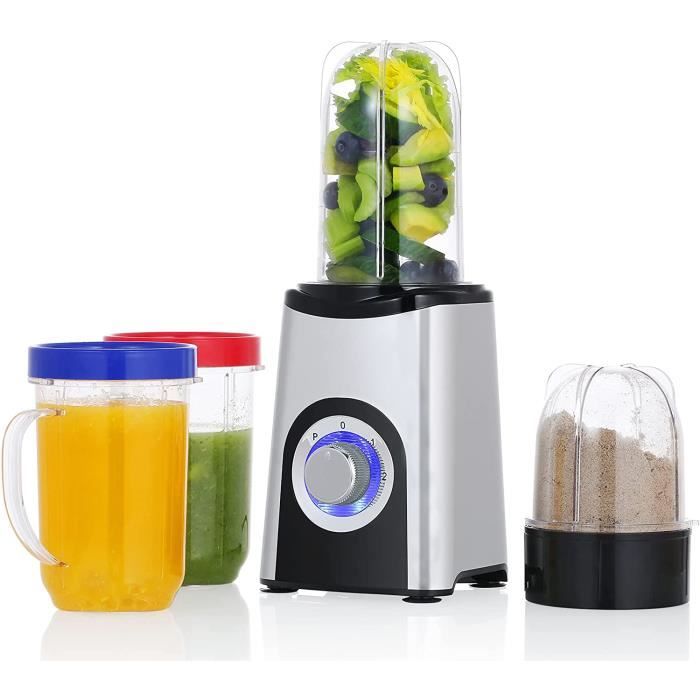 Mini Blender Smoothie Makers Transportable Compact Bottle, Petit Mixeur
