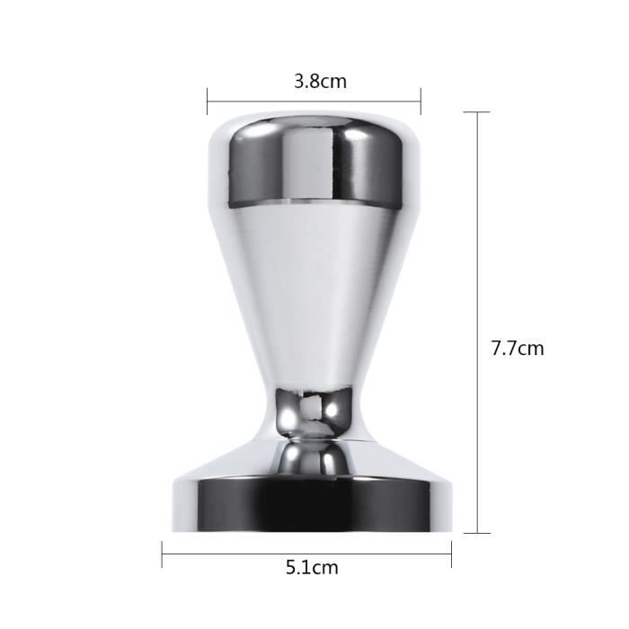 Presse A Grains De Cafe Tamper En Acier Inoxydable De 51 Mm De Diametre Rai Achat Vente Cafe En Grains Outil De Presse De Grain De Cdiscount
