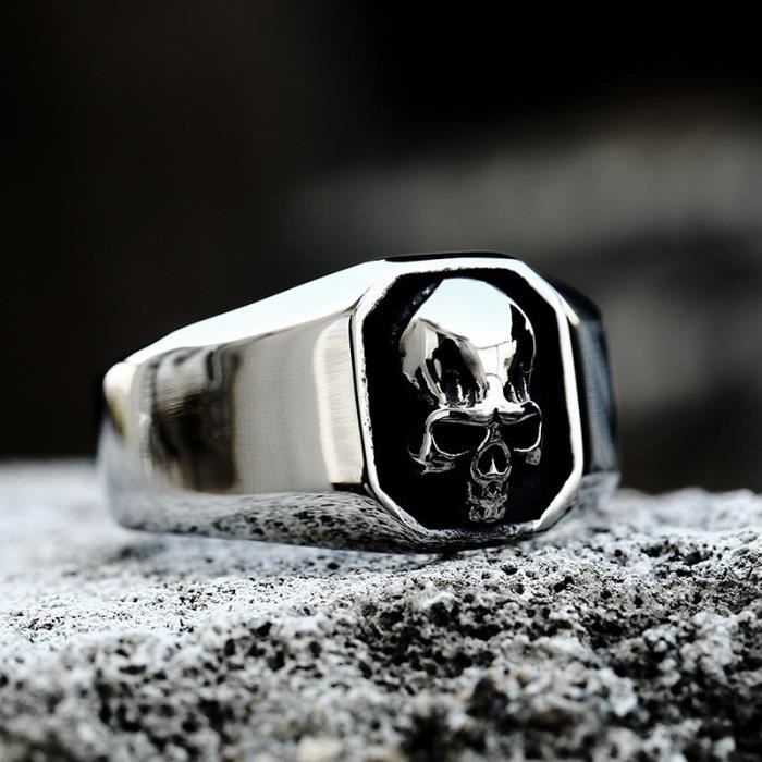 Bague motard homme discount