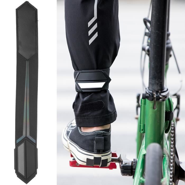 ETO-Bandes de jambe de vélo réfléchissantes pour la conduite de nuit en  plein air,sangle de clip pour la course à pied,escalade
