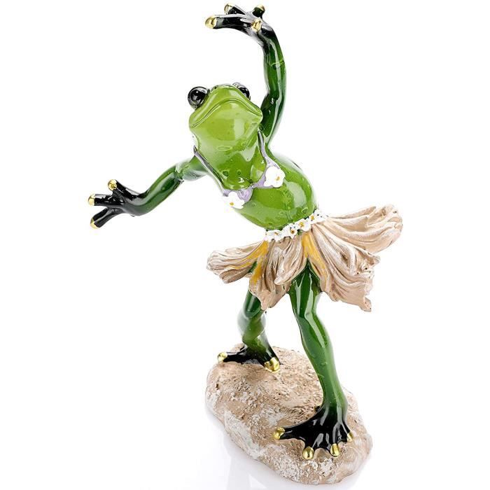 Statue De Grenouille Solaire Pour Jardin - Décoration Féerique Et Lumineuse Pour Extérieur