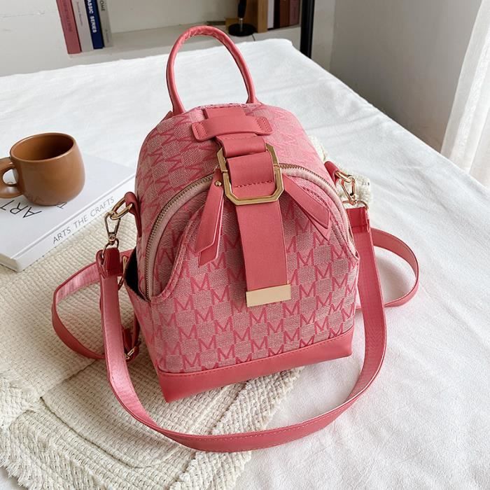 Sac Bandoulière Femme En Simili Cuir PU - Format Mini Seau, Idéal Quotidien Et Travail