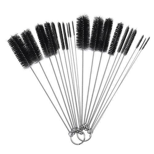 Lot De 11 Brosses De Nettoyage En Nylon - Pour Pailles, Théière, Machine à Café, Aquarium - Longue Brosse 1,5 M Incluse