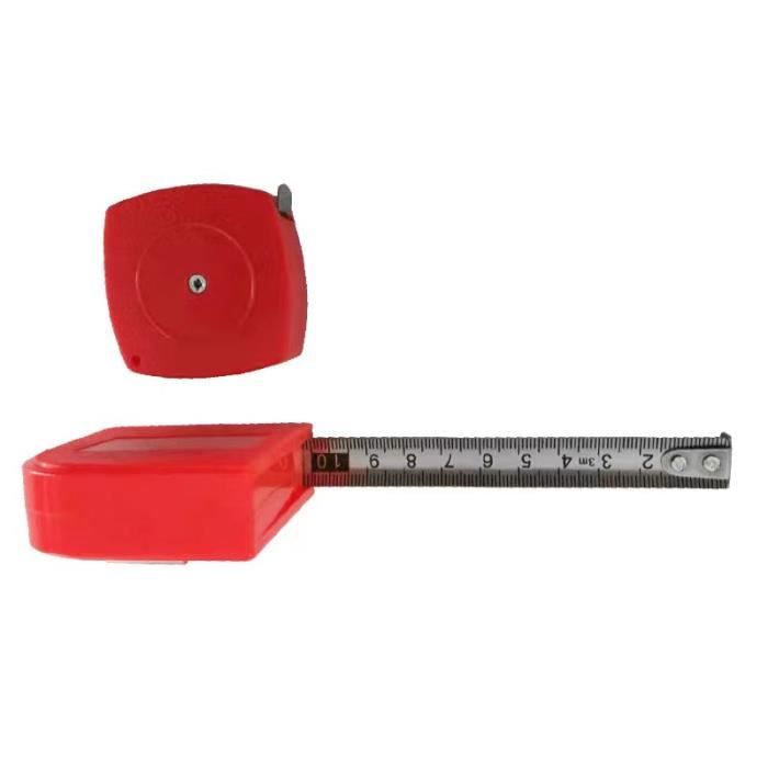 Mesure de la mesure métrique de la règle de ruban. Règle métrique