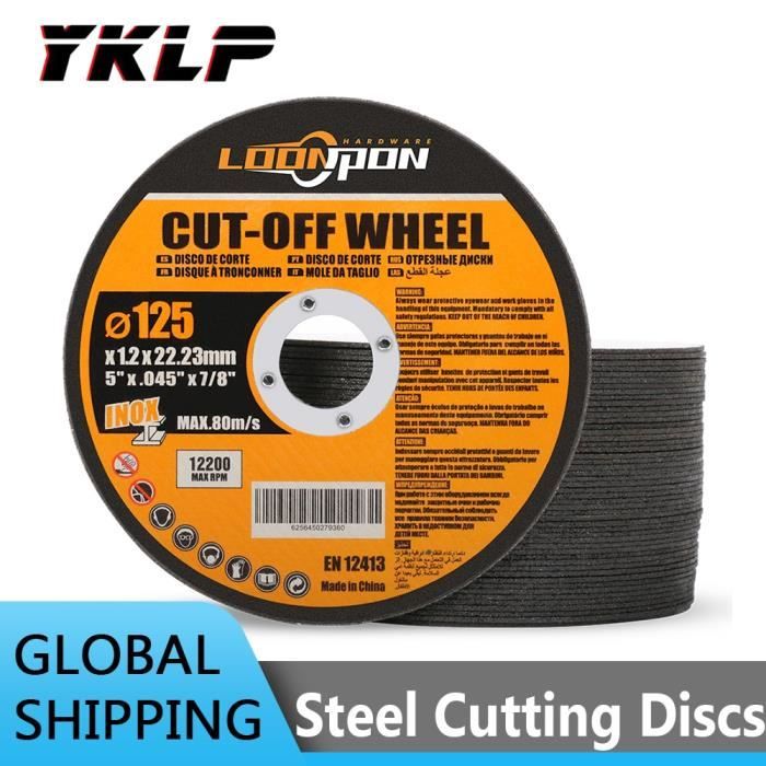 LOT DE 5 DISQUES DE NETTOYAGE, DECAPAGE POUR MEULEUSE - 115 X 22 Mm