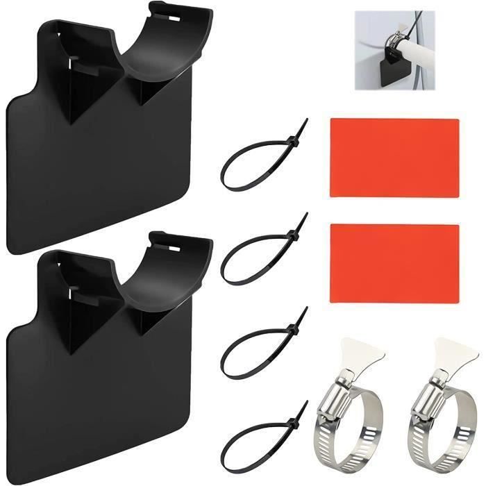 Magoog Lot De 3 Supports De Tuyau De Piscine, Compatibles Avec Les Supports De Tuyau De Piscine Hors Sol De 4,8 M (max), Empêchent L'affaissement Du Tuyau, Avec 3 Rubans, 6 Attaches