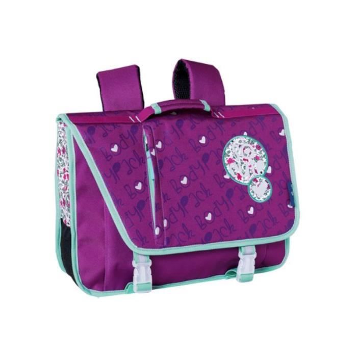 Cartable Primaire 38cm Fille Cartable Violet BODYPACK