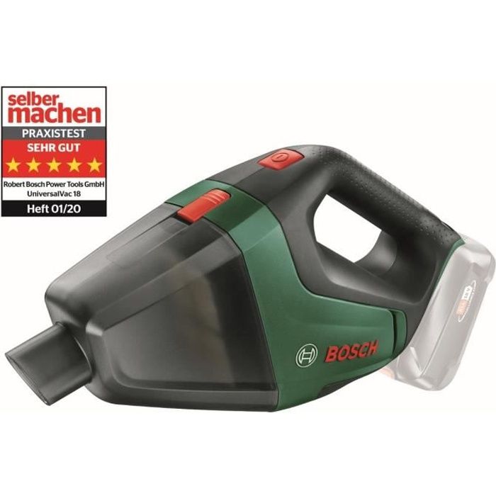 Bosch UniversalVac 18 Aspirateur Aspirateur à main sans sac sans fil sans batterie sans chargeur - vue 2