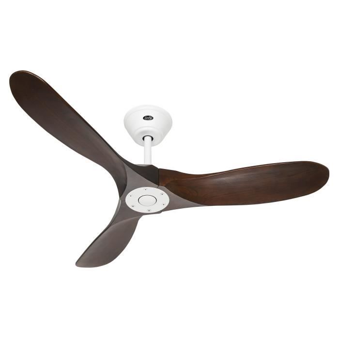 Ventilateur de plafond - CasaFan - ECO GENUINO 122 - Ø 122 cm - 3 lames en bois - Économe en énergie - Casafan