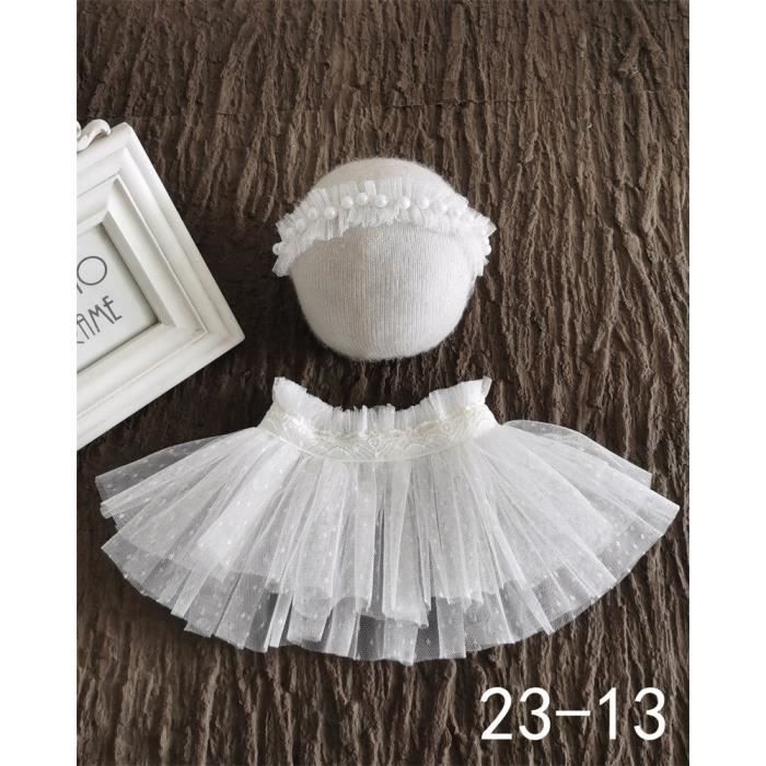 Juflam Ensemble Bébé Fille Jeans Dentelle Broderie - Haut Et Pantalon Mignon Pour 0-24 Mois