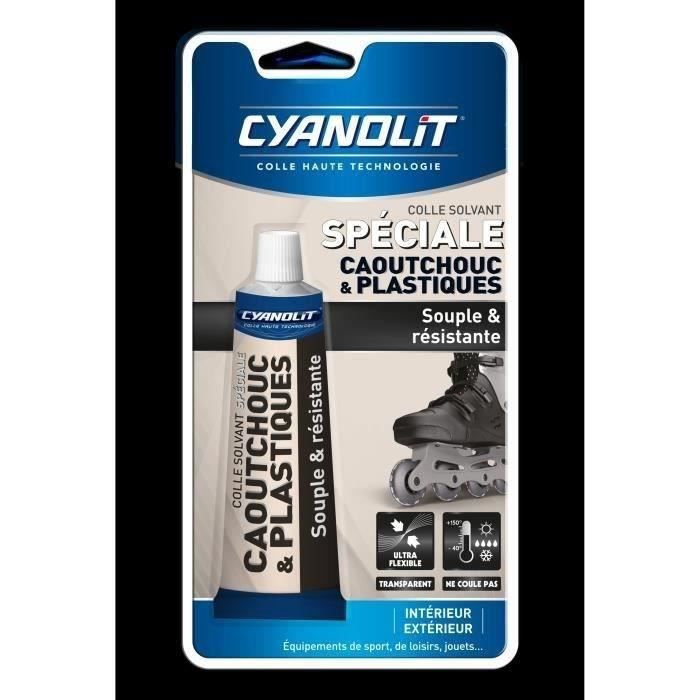 Colle spéciale caoutchouc et plastique - 50 mL - Cdiscount Bricolage