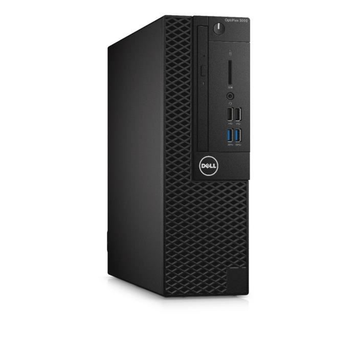 Dell OptiPlex 3050 - SFF -PC de bureau-RAM 4 GO- 1 x Core i3 7100 / 3.9 GHz-SSD 128 Go-HD Graphics 630 - Dell