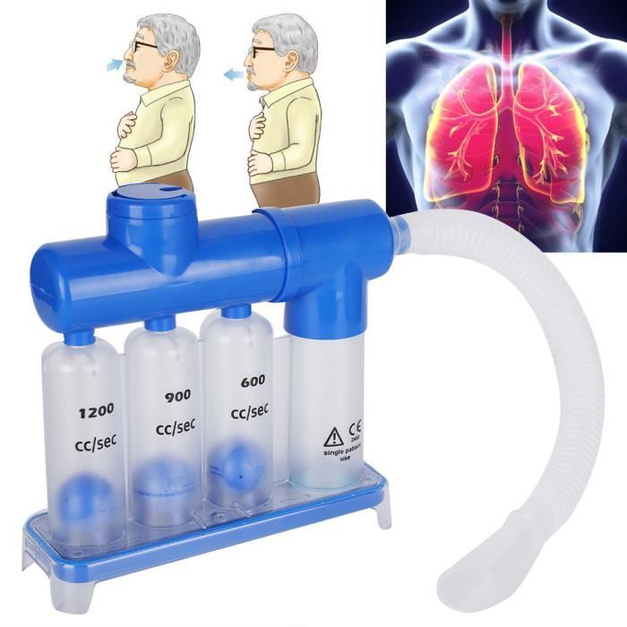 Exercice de fonction pulmonaire Entraneur respiratoire, exercice de capacité vitale, fonction