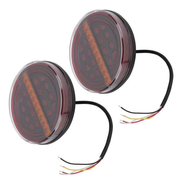 Kit Feux Arrière LED Pour Remorque Optronics TLL90RK - Rouge, étanche, Universel
