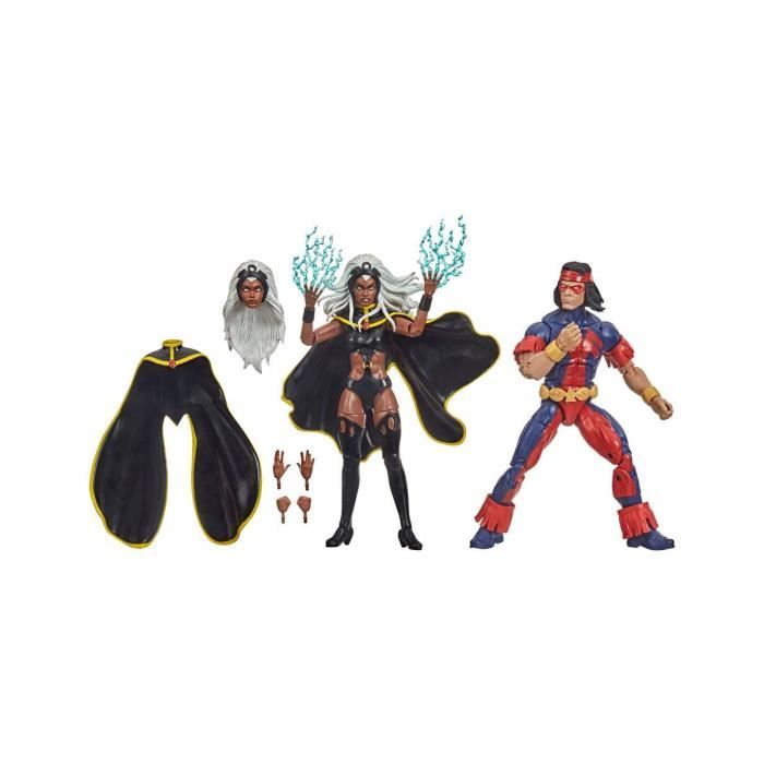 Figurine HASBRO Marvel Legends Storm s Thunderbird Pack de 2 15 cm Cdiscount Jeux video