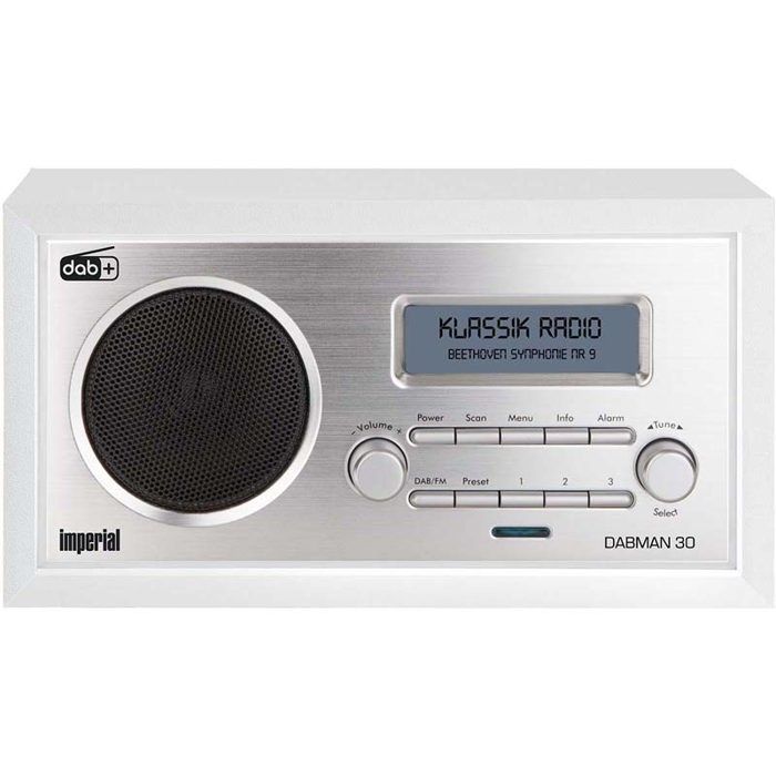 Radio numérique - IMPERIAL - DABMAN 30 - DAB DAB+ FM - Écran LCD - Alarme intégrée