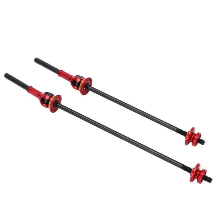 Levier D'essieu Rapide Pour Vélo Boost BMC Cube S-Works - 142x12mm - Alliage Aluminium Noir
