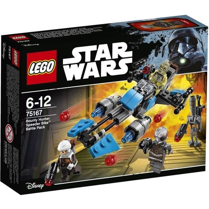 Acheter LEGO® Star Wars 75167 Pack de Combat Bounty Hunter Reconditionné - 184,99 € LEGO® Star Wars 75167 Pack de Combat Bounty Hunter Reconditionné - Lego reconditionné disponible sur Cdiscount Seconde Vie