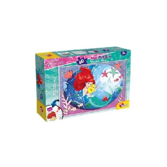 Puzzle La Sirenetta Disney Princess - Lisciani Giochi - Double Face ...