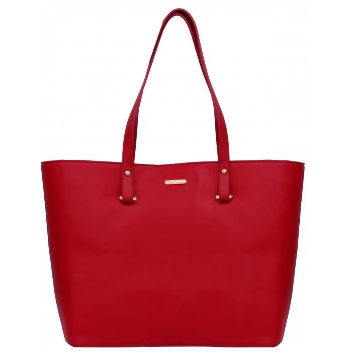 Sac a Main Little Marcel ROUGE LM0066 Cdiscount Bagagerie Maroquinerie