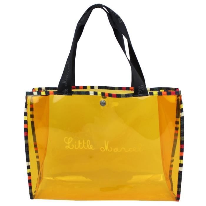 sac transparent orange