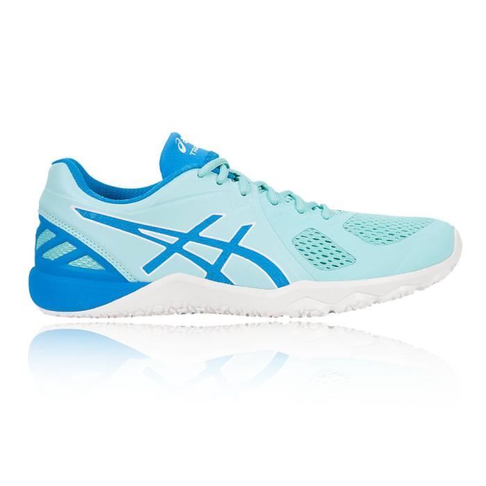 Chaussures de Fitness Femme Asics Conviction X Bleu Indoor Cdiscount Sport
