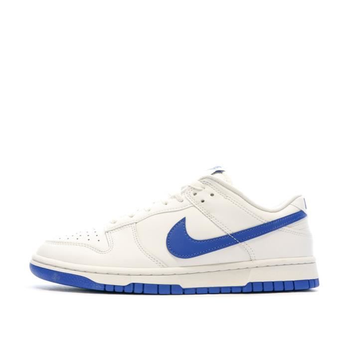 Nike blanche et bleu homme sales