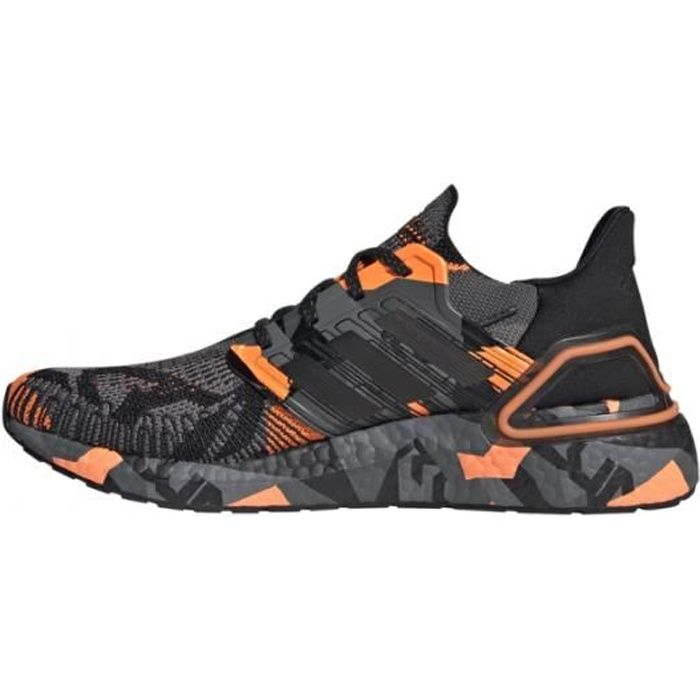 Basket adidas noir et orange best sale
