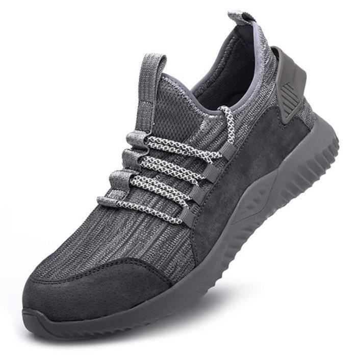 Chaussures De Sécurité Homme DDTX Embout Acier Anti-Perforation - Légères Et Confortables