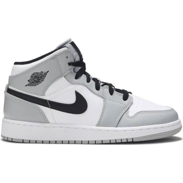 Baskets AIR JORDAN 1 MID bebe Chaussures pour Gris Cdiscount Chaussures
